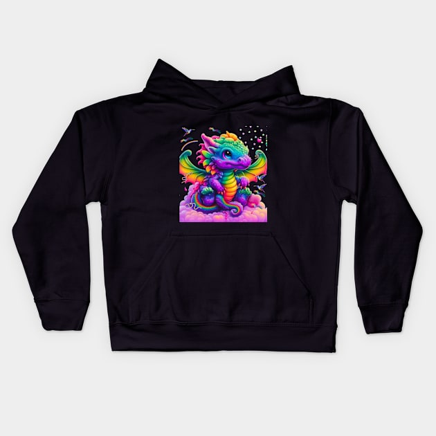 My Little Dragon Kids Hoodie by The Global Worker